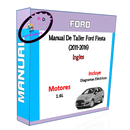 Manual De Taller Ford Fiesta (2011-2016) Ingles