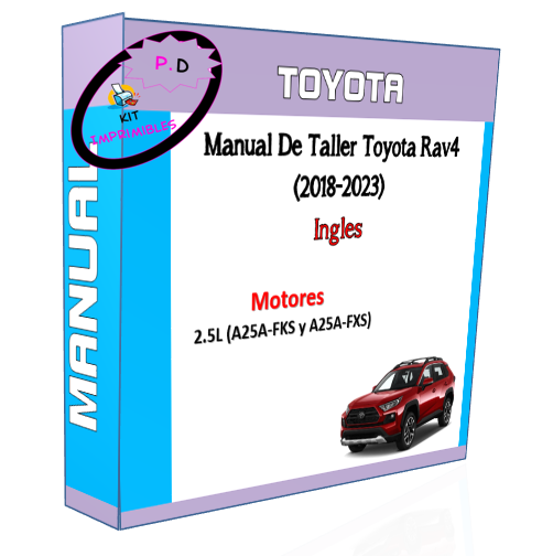 Manual De Taller Toyota Rav4 (2018-2023) En Ingles