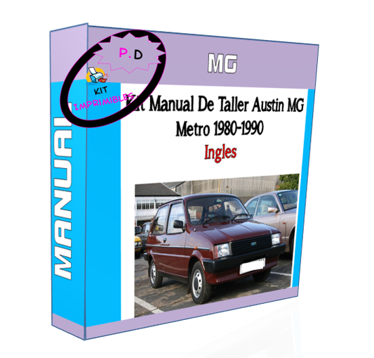 Manual De Taller Austin Mg Metro 1980-1990 Ingles