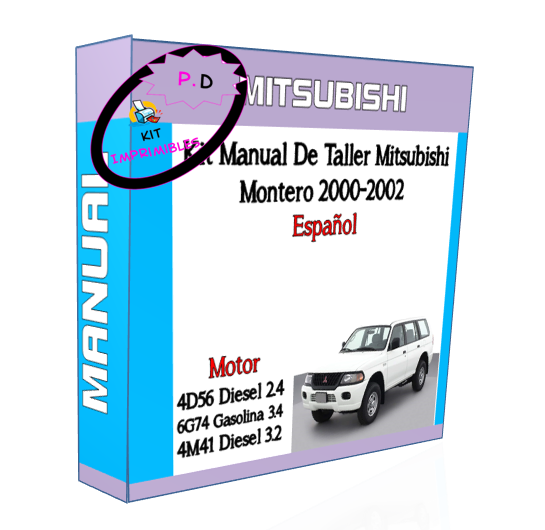 Manual De Taller Mitsubishi Montero 2000-2002 Español