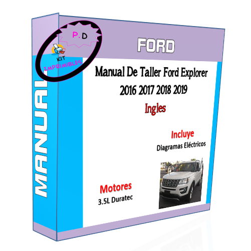 Manual De Taller Ford Explorer 2016 2017 2018 2019 Ingles