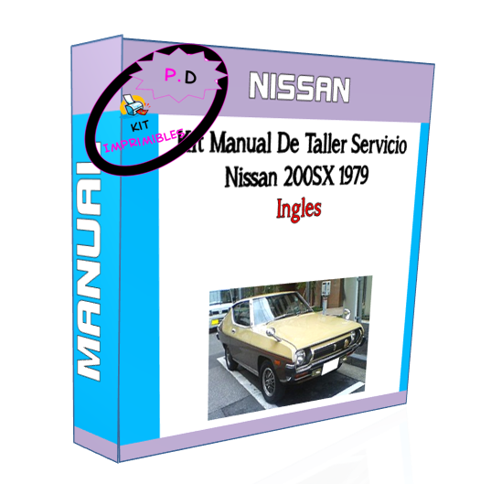 Manual De Taller Servicio Nissan 200sx 1979 Ingles