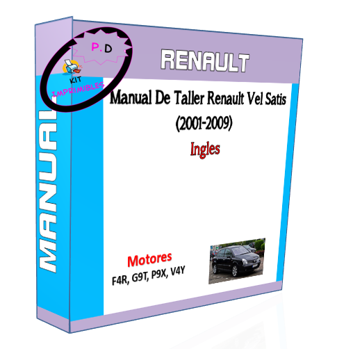 Manual De Taller Renault Vel Satis (2001-2009) Ingles