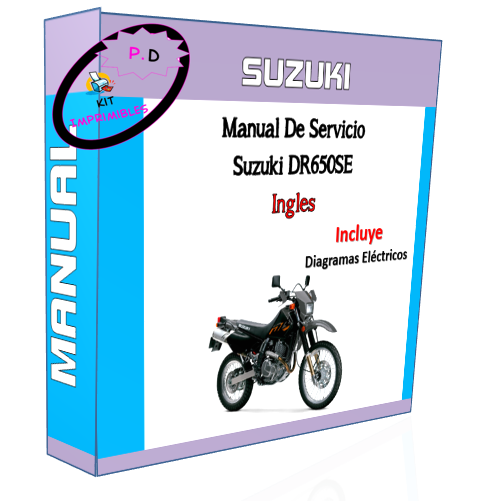 Manual De Servicio Suzuki DR650SE (Ingles)