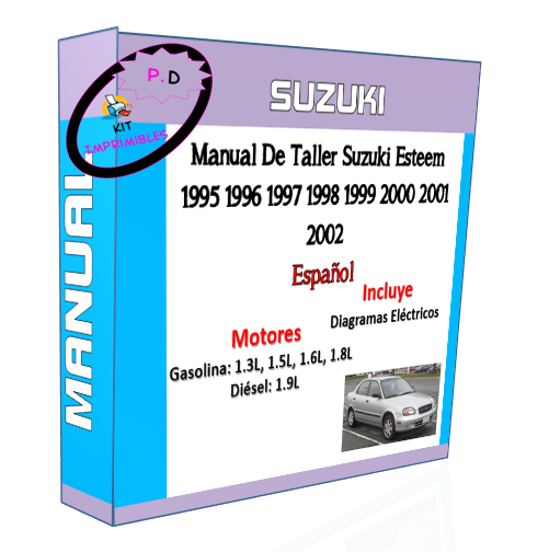 Manual Taller Suzuki Esteem 1995 1996 1997 1998 1999 2000-02