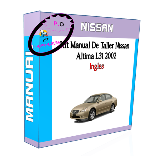 Manual De Taller Nissan Altima L31 2002 Ingles