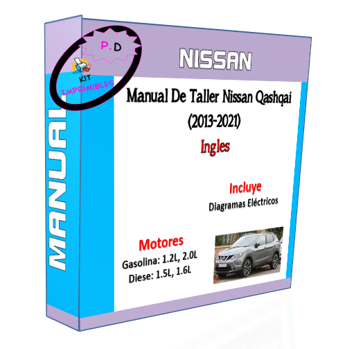 Manual De Taller Nissan Qashqai (2013-2021) Ingles