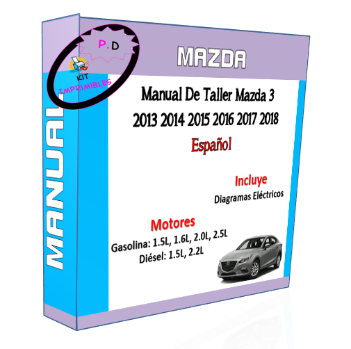 Manual De Taller Mazda 3 2013 2014 2015 2016 2017 2018 Esp.