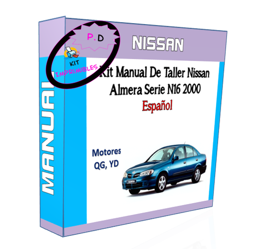 Manual De Taller Nissan Almera Serie N16 2000 Español