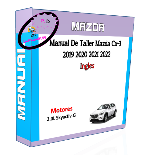 Manual De Taller Mazda Cx-3 2019 2020 2021 2022 Ingles