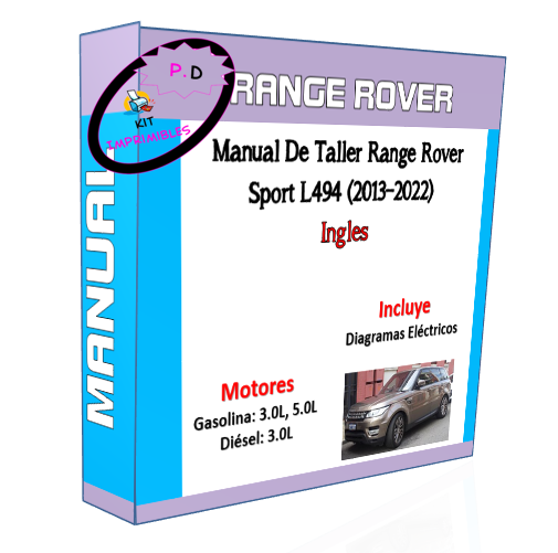 Manual De Taller Range Rover Sport L494 (2013–2022) Ingles