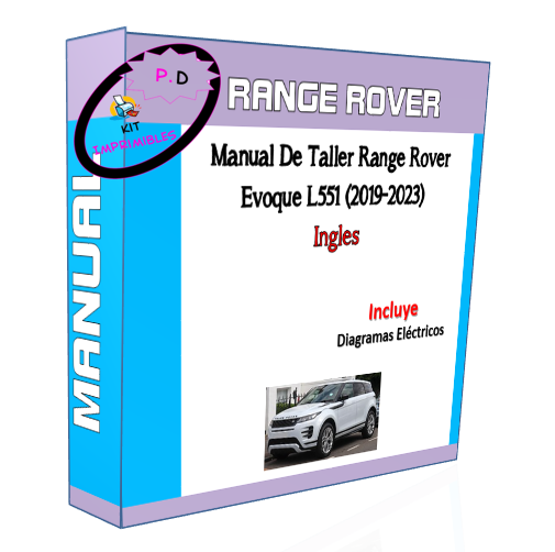 Manual De Taller Range Rover Evoque L551 (2019-2023) Ingles