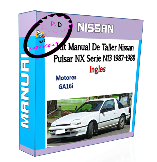 Manual De Taller Nissan Pulsar Nx Serie N13 1987-1988