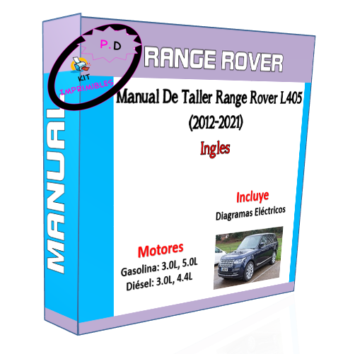 Manual De Taller Range Rover L405 (2012-2021) Ingles