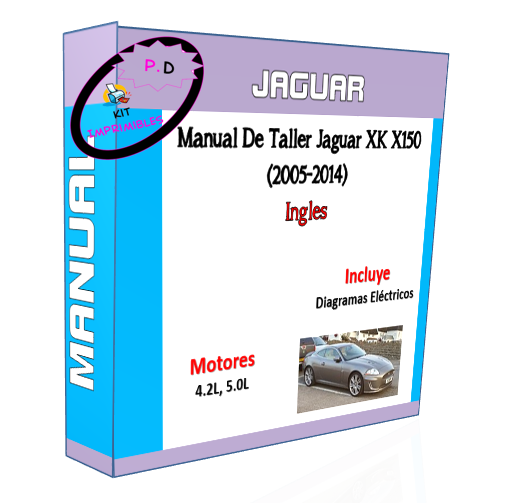 Manual De Taller Jaguar XK X150 (2005-2014) Ingles