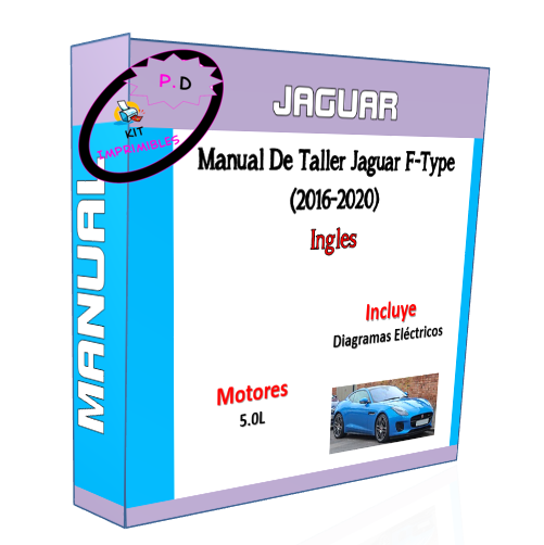 Manual De Taller Jaguar F-Type (2016-2020) Ingles