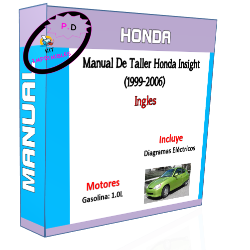 Manual De Taller Honda Insight (1999-2006) Ingles