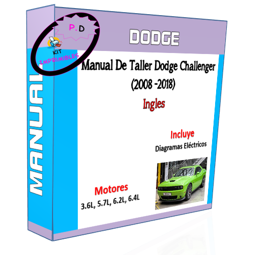 Manual De Taller Dodge Challenger (2008-2018) Ingles