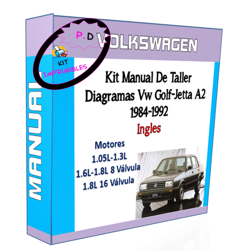 Manual De Taller Diagramas Vw Golf-jetta A2 1984-1992