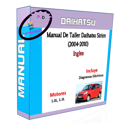 Manual De Taller Daihatsu Sirion (2004-2010) Ingles