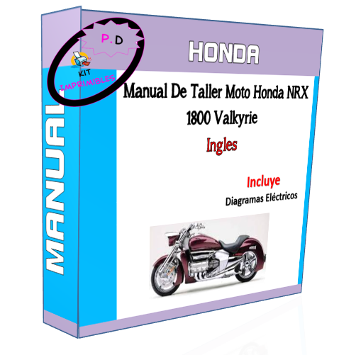 Manual De Taller Moto Honda NRX 1800 Valkyrie En Ingles