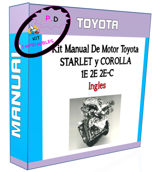 Manual De Motor Toyota Starlet Y Corolla 1e 2e 2e-c