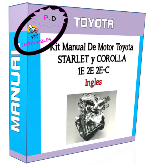 Manual De Motor Toyota Starlet Y Corolla 1e 2e 2e-c