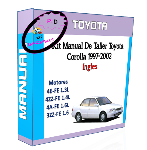 Manual De Taller Toyota Corolla 1997-2002 Ingles