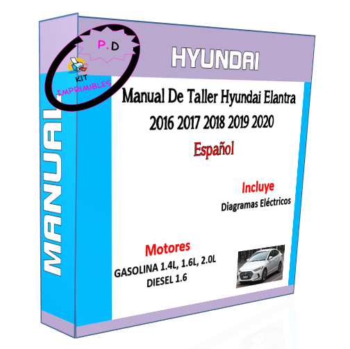 Manual De Taller Hyundai Elantra 2016 2017 2018 2019 2020