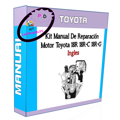 Manual De Reparación Motor Toyota 18r 18r-c 18r-g Ingles