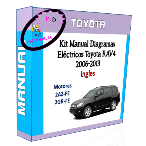 Diagramas Eléctricos Toyota Rav4 2006-2012 Ingles