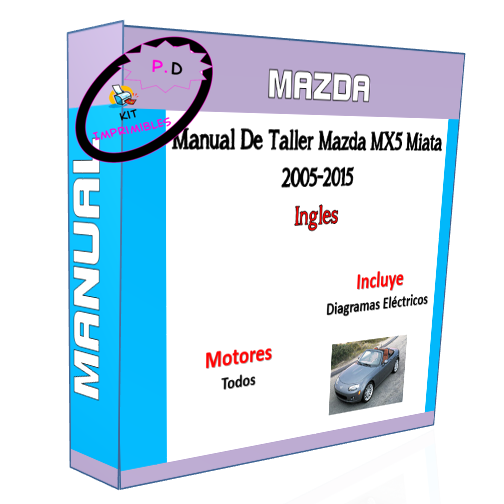 Manual De Taller Mazda MX5 Miata 2005-2015 Ingles