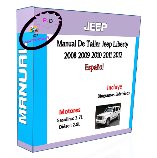 Manual De Taller Jeep Liberty 2008 2009 2010 2011 2012 Esp.