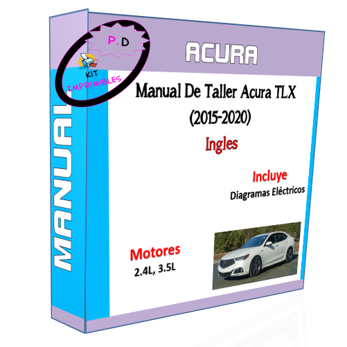 Manual De Taller Acura TLX (2015-2020) En Ingles