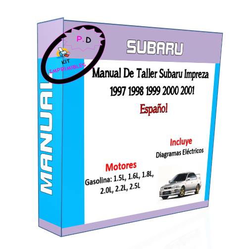 Manual De Taller Subaru Impreza 1997 1998 1999 2000 2001 Esp