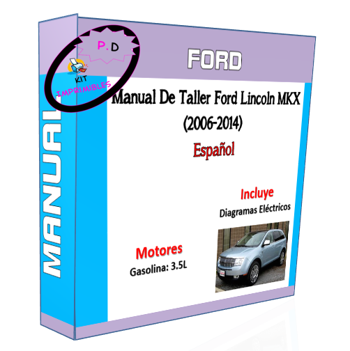 Manual De Taller Ford Lincoln MKX (2006-2014) En Español