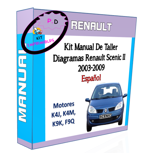 Manual De Taller Y Diagramas Renault Scenic II (2003-2009)