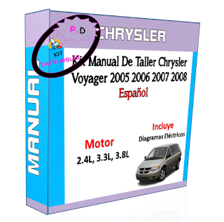 Manual De Taller Chrysler Voyager 2005 2006 2007 2008 Esp.