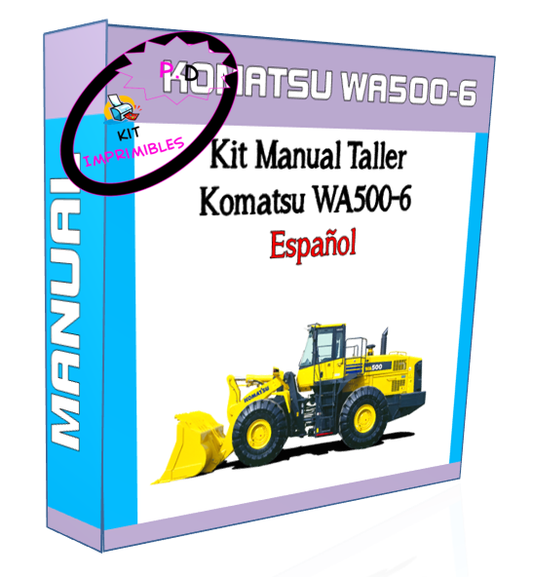 Manual De Taller Komatsu Wa500-6 Español