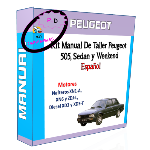 Manual De Taller Peugeot 505 Español