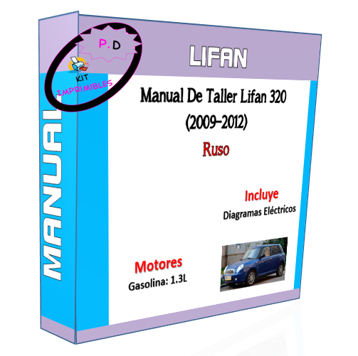Lifan 320 Workshop Manual (2009–2012) Russian