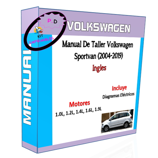 Manual De Taller Volkswagen Sportvan (2004-2019) Ingles