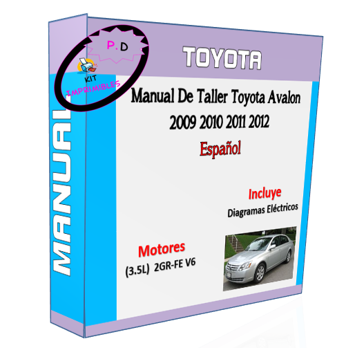 Manual De Taller Toyota Avalon 2009 2010 2011 2012 Español