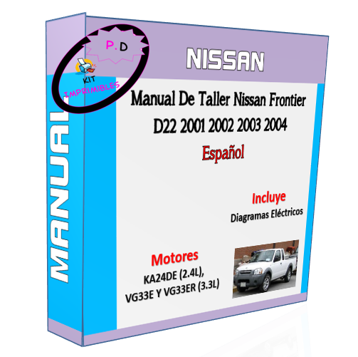 Manual De Taller Nissan Frontier D22 2001 2002 2003 2004 Esp