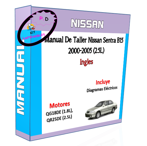 Manual De Taller Nissan Sentra B15 2000-2005 (2.5L)