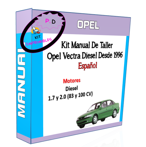 Manual De Taller Opel Vectra Diesel Desde 1996 Español