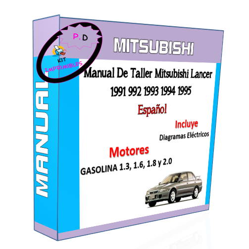 Manual De Taller Mitsubishi Lancer 1991 992 1993 1994 1995