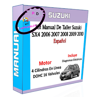 Manual De Taller Suzuki Sx4 2006 2007 2008 2009 2010 Español