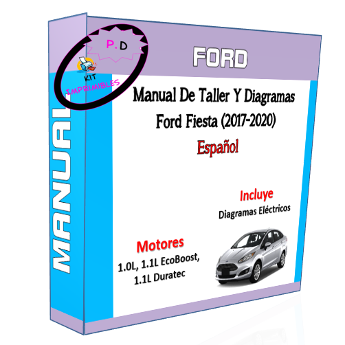Manual De Taller Y Diagramas Ford Fiesta (2017-2020) Español