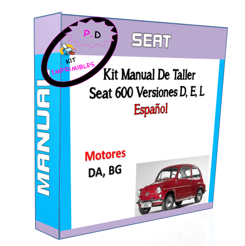 Manual De Taller Seat 600 Versiones D, E, L Español